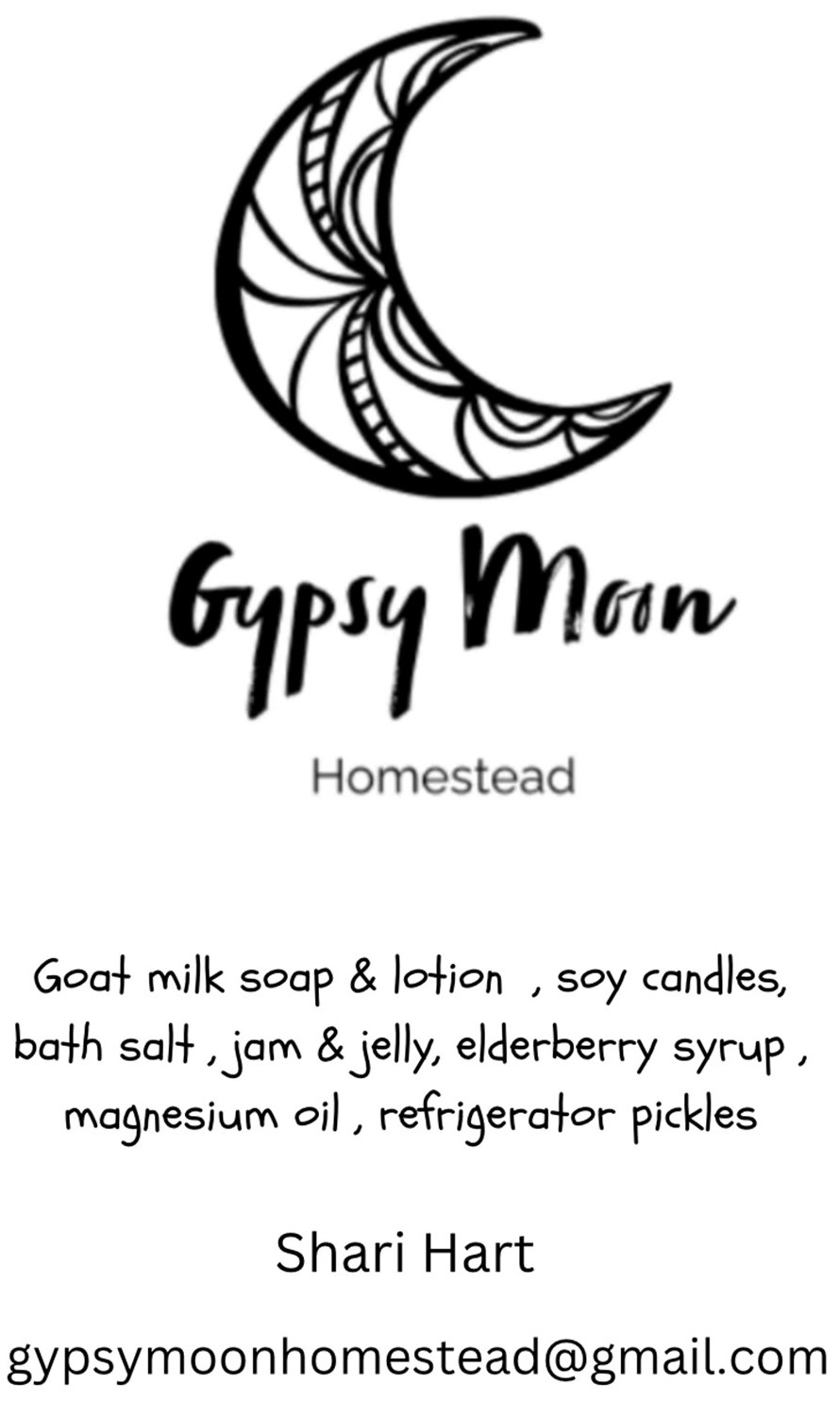 Gypsy Moon Bussiness card